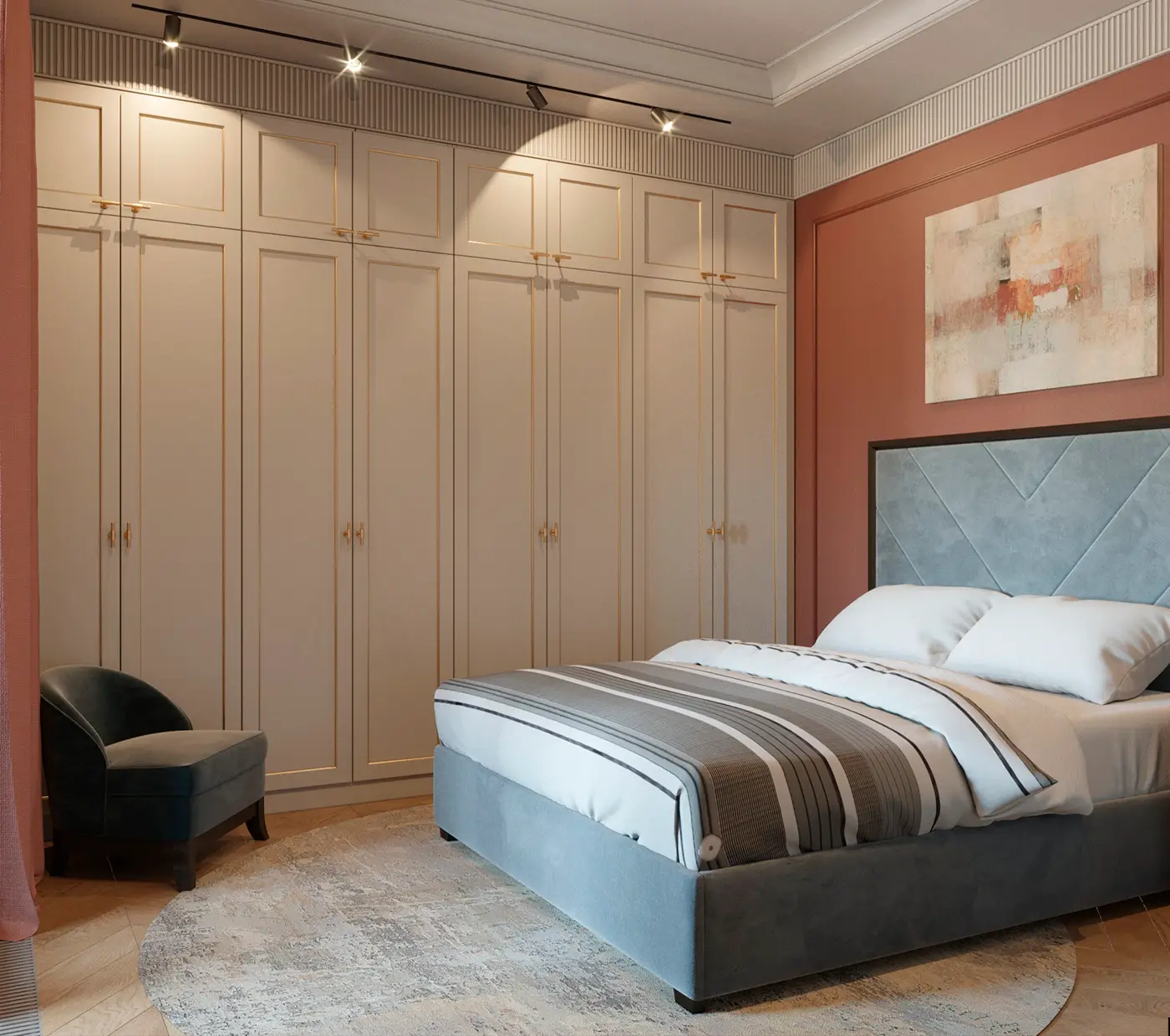 Interior Design Apartment in Classic Modern Style by Evgenia Ermolaeva Interior Design