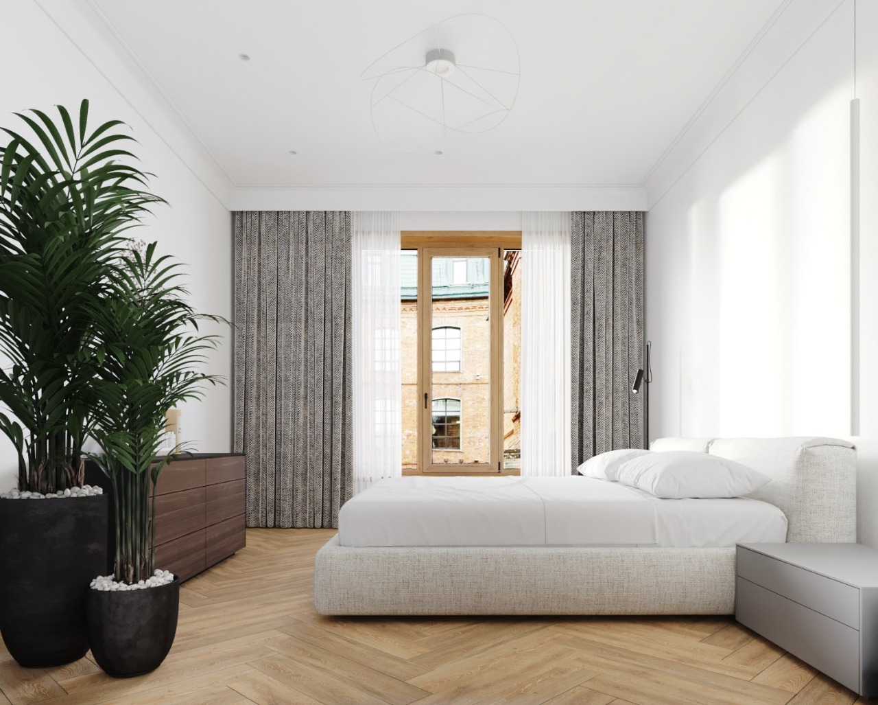 Pirogovskaya 14 – European-Inspired Luxury Apartment Interior Design in Moscow