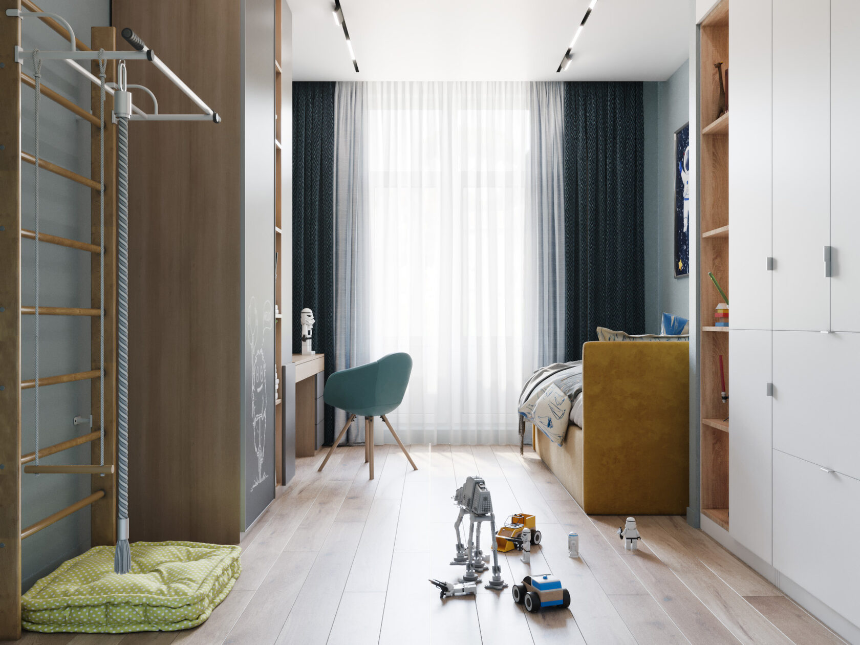 Apartment Interior Design – Contemporary European Style
