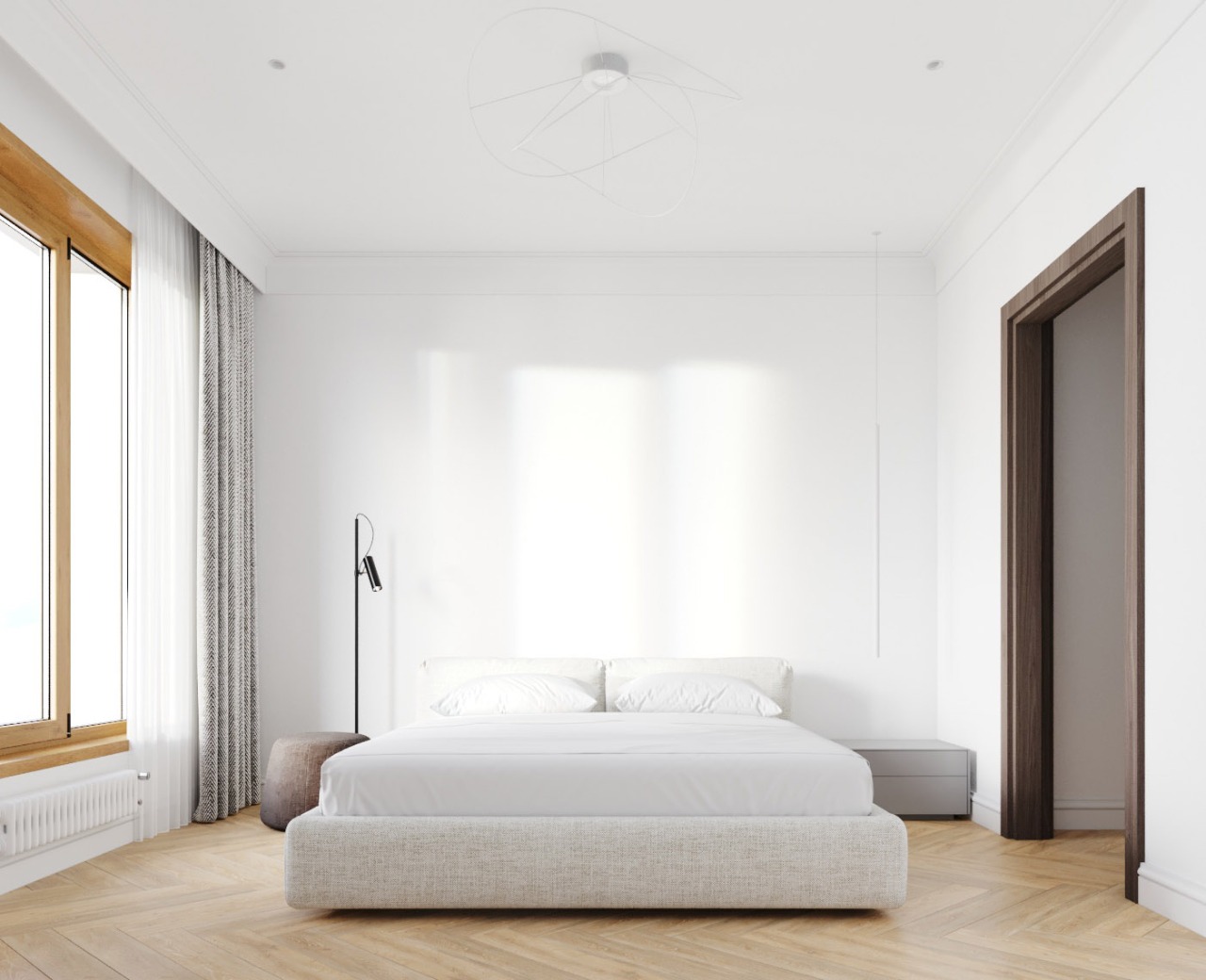 Pirogovskaya 14 – European-Inspired Luxury Apartment Interior Design in Moscow